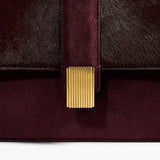 Khaite - Blake Crossbody in Rouge Noir