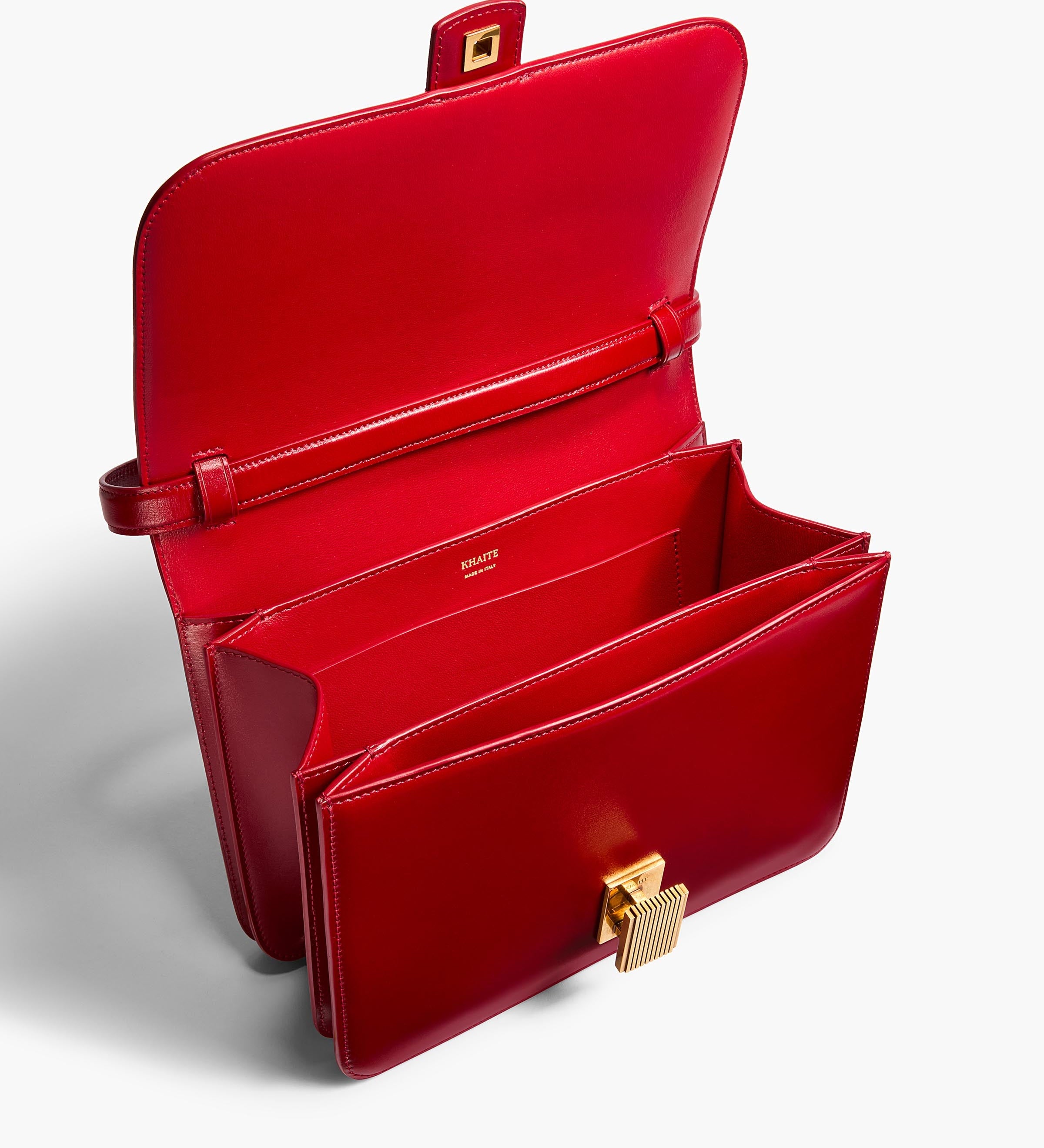 Khaite - Blake Crossbody in Ruby