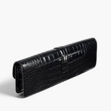 Khaite - Blake Long Clutch in Black Alligator