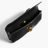 Khaite - Blake Long Clutch in Black Alligator