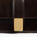 Khaite - Blake Long Clutch in Ebano Lizard