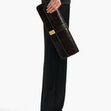 Khaite - Blake Long Clutch in Ebano Lizard