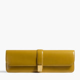 Khaite - Blake Long Clutch in Golden Olive