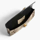 Khaite - Blake Long Clutch in Natural Python
