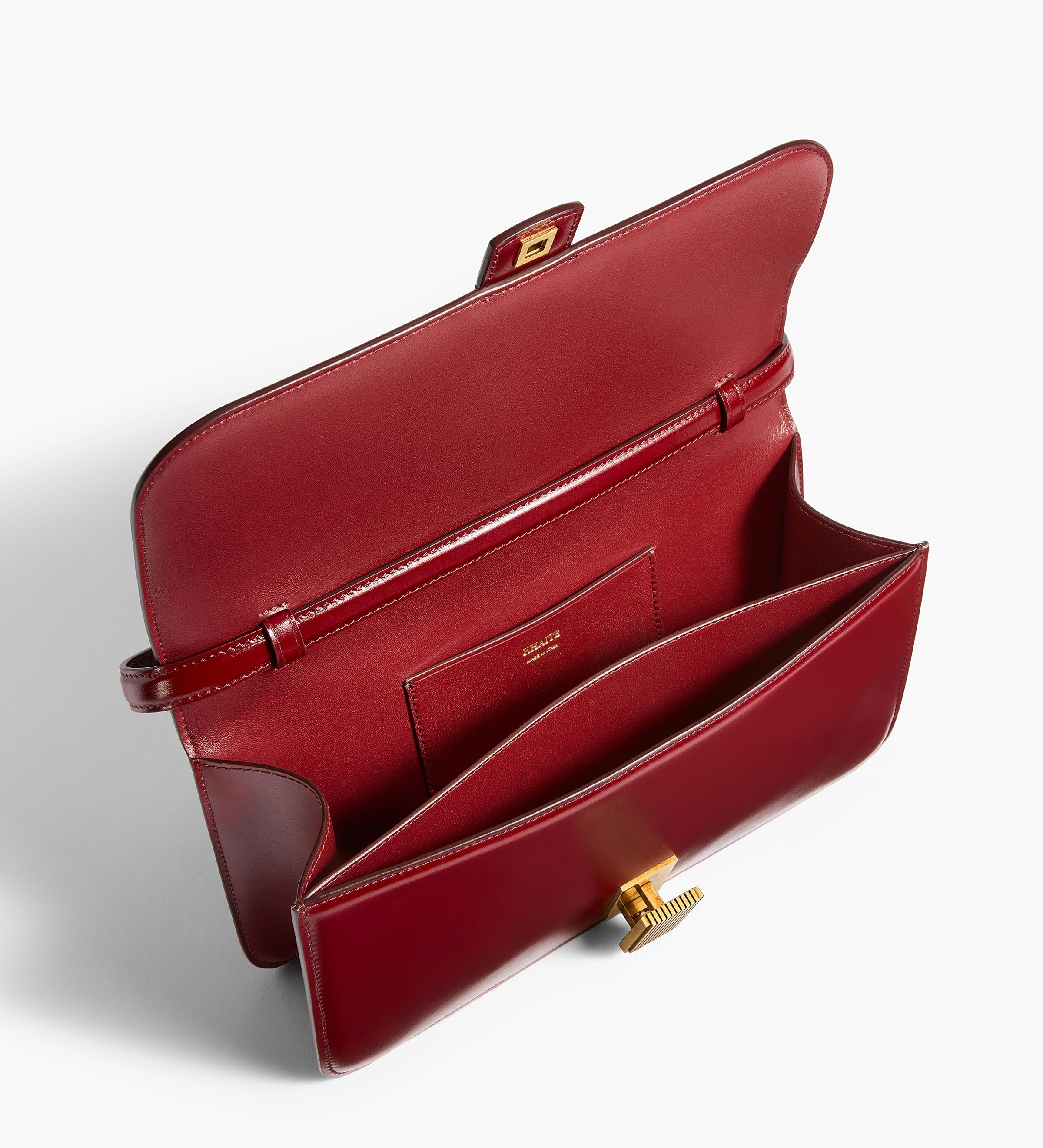 Khaite - Blake Top Handle Bag in Oxblood