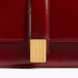 Khaite - Blake Top Handle Bag in Oxblood