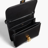 Khaite - Blake Crossbody Bag in Black Leather