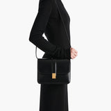 Khaite - Blake Crossbody Bag in Black Leather