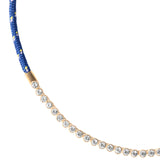 Dorsey - JAMES BEZEL BLEU PARACORD NECKLACE, GOLD