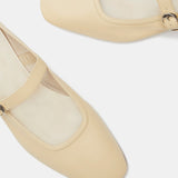 Le Monde Beryl - Ballet Mary Jane / Custard Leather
