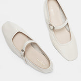 Le Monde Beryl - Ballet Mary Jane / Ecru Leather