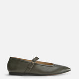 Le Monde Beryl - Ballet Mary Jane / Military Leather