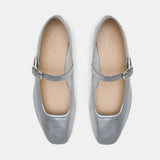 Le Monde Beryl - Ballet Mary Jane / Silver Leather