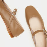 Le Monde Beryl - Ballet Mary Jane / Taupe Leather