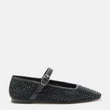Le Monde Beryl - Ballet Mary Jane / Black Mesh Crystal