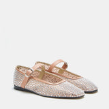 Le Monde Beryl - Ballet Mary Jane / Fawn Mesh Crystal