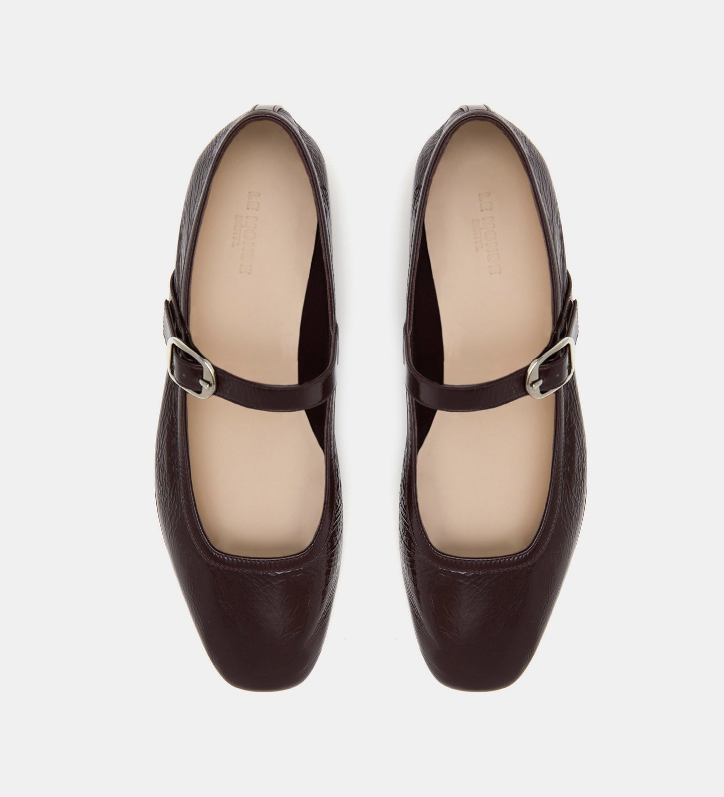 Le Monde Beryl - Ballet Mary Jane / Chocolate Patent Leather