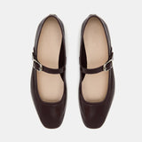 Le Monde Beryl - Ballet Mary Jane / Chocolate Patent Leather