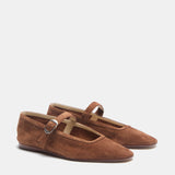 Le Monde Beryl - Ballet Mary Jane / Cognac Suede