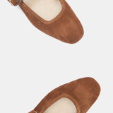 Le Monde Beryl - Ballet Mary Jane / Cognac Suede