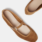 Le Monde Beryl - Ballet Mary Jane / Taupe Suede