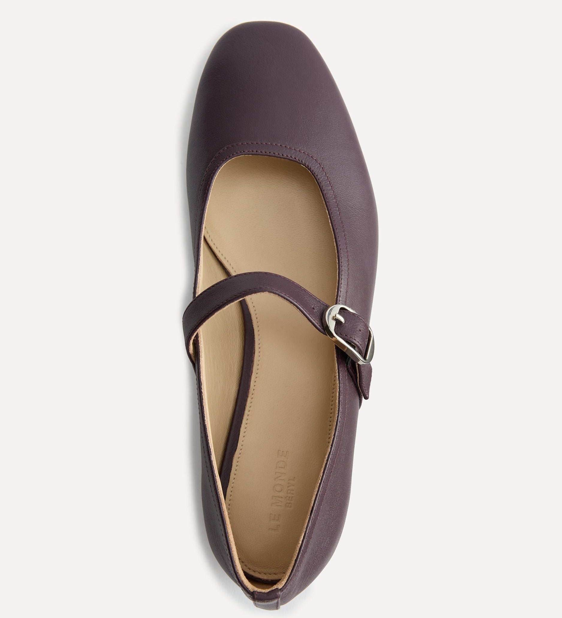 Le Monde Beryl - Ballet Mary Jane / Bordeaux Leather