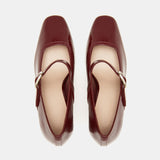 Le Monde Beryl - Ballet Mary Jane Pump / Oxblood Patent Leather