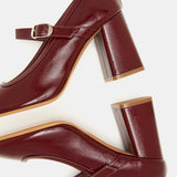 Le Monde Beryl - Ballet Mary Jane Pump / Oxblood Patent Leather