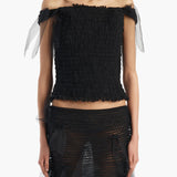 Khaite - Bo Top in Black