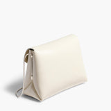 Khaite - Bobbi Bag in Cream Crackle Patent Leather