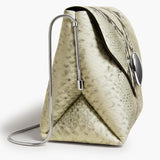 Khaite - Bobbi Bag in Natural Python-Embossed Leather