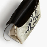 Khaite - Bobbi Bag in Natural Python-Embossed Leather
