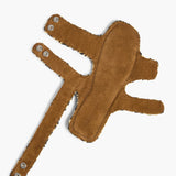 Khaite - Boden Sandal in Black and White Raffia