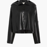 Khaite - Bodine Top in Black Leather