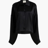 Khaite - Bodine Top in Black Silk