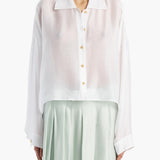 Khaite - Bodine Top in Chalk