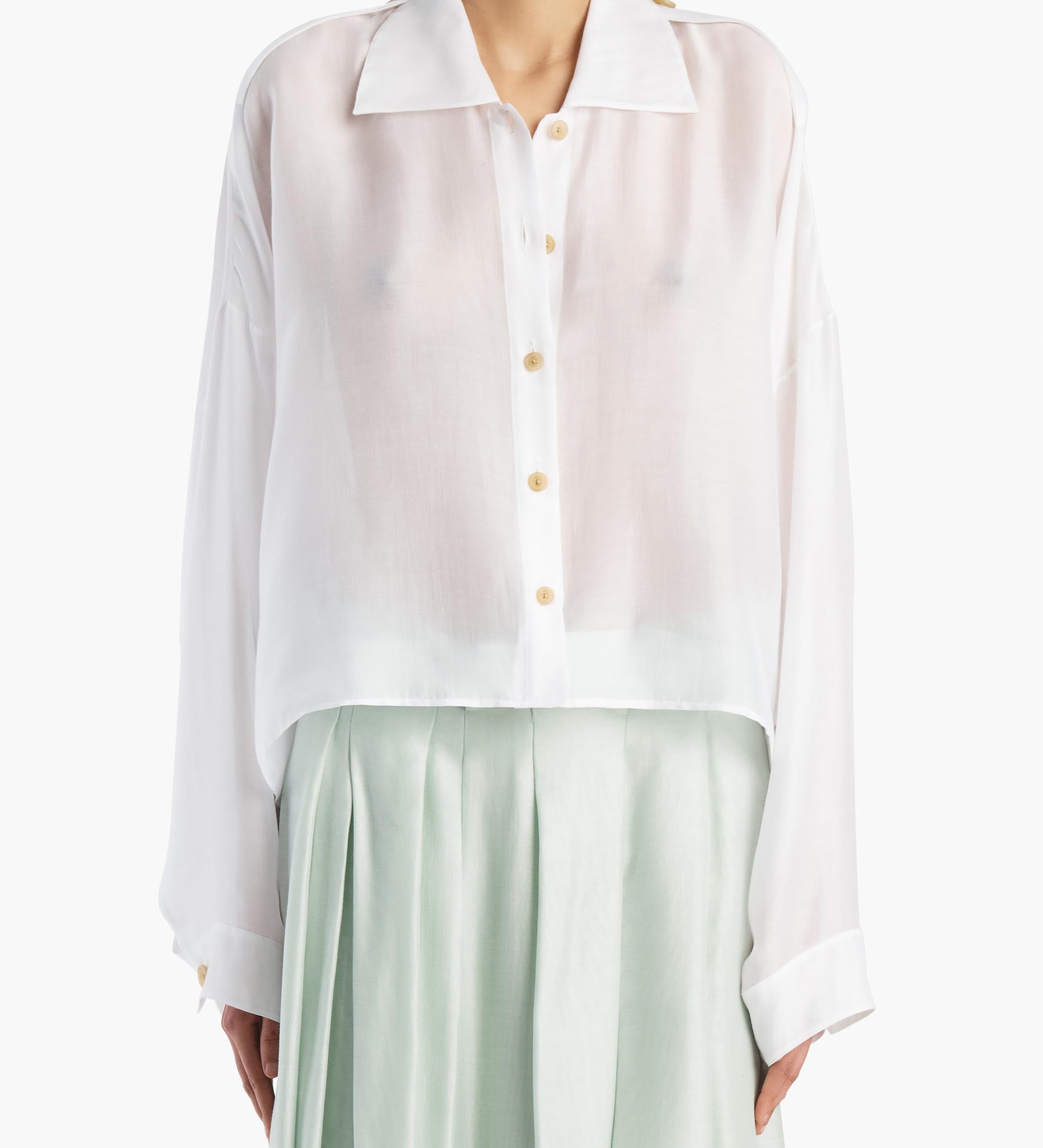 Khaite - Bodine Top in Chalk
