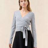 Loeffler Randall - Bonnie Wrap Cashmere Cardigan