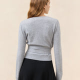 Loeffler Randall - Bonnie Wrap Cashmere Cardigan