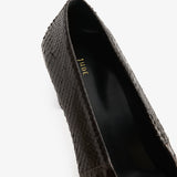 Jude - Bonnie Pump Espresso Python Leather