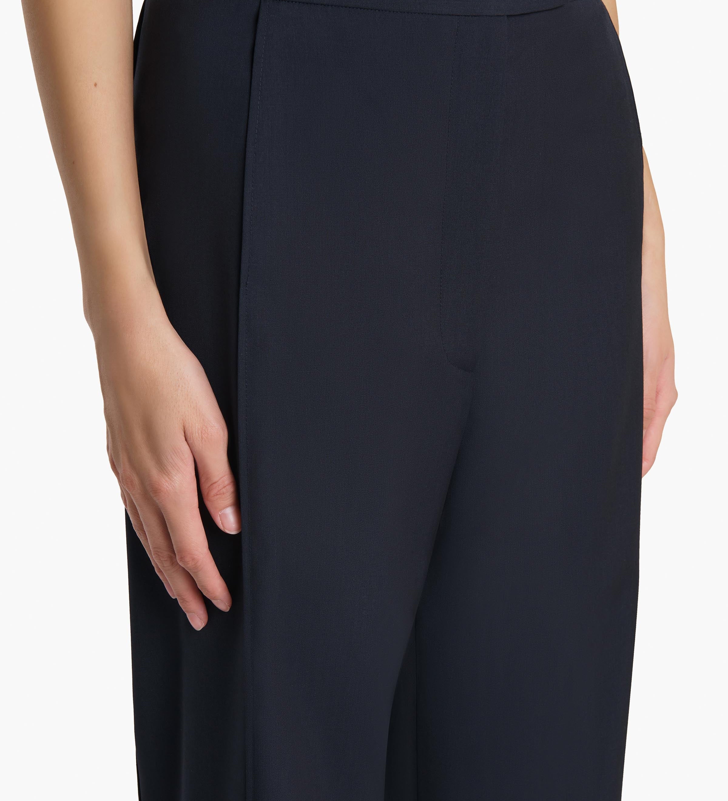 Khaite - Borden Pant in Dark Navy