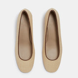 Le Monde Beryl - Ballet Pump / Beige Raffia