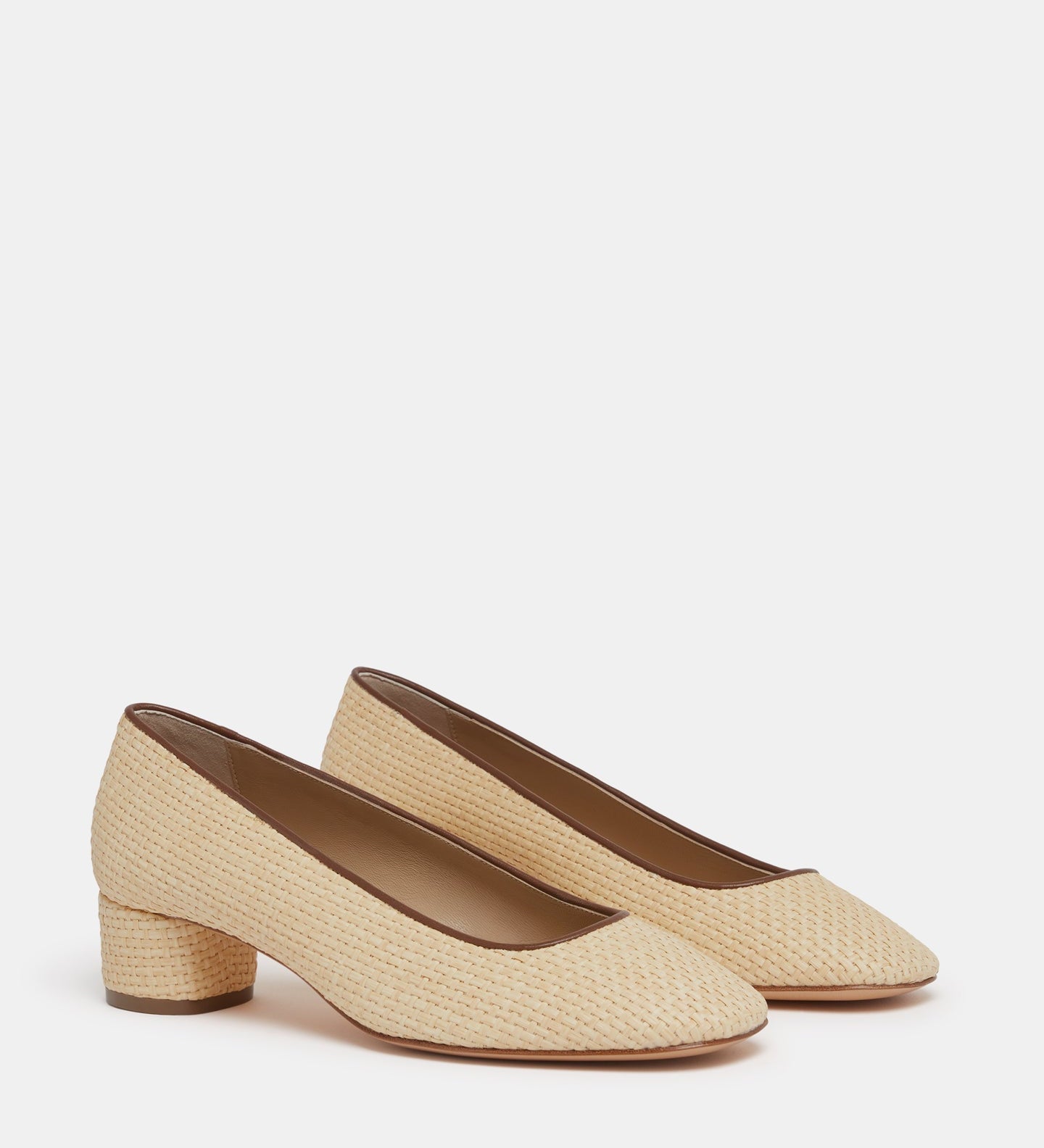 Le Monde Beryl - Ballet Pump / Beige Raffia
