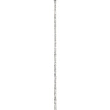 Dorsey - PRINCESS - CUT RIVIÈRE BRACELET IN 2MM MOISSANITE, STERLING SILVER