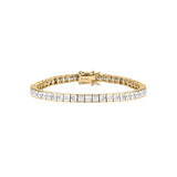 DORSEY PRINCESS-CUT RIVIÈRE BRACELET IN MOISSANITE