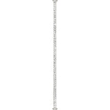 DORSEY PRINCESS-CUT RIVIÈRE BRACELET IN LAB WHITE SAPPHIRE