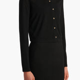 Khaite - Brieta Cardigan in Black