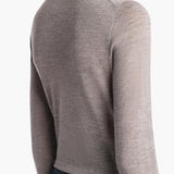 Khaite - Brieta Cardigan in Mercury