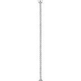 Dorsey - IRIS RIVIÈRE BRACELET IN MOISSANITE, STERLING SILVER
