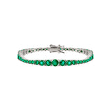 Dorsey - ISADORA RIVIÈRE BRACELET IN LAB EMERALD